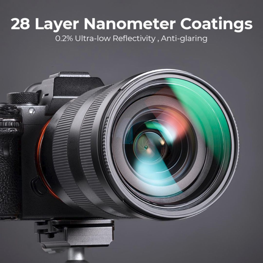 K&F Concept 112mm Nano-X B270 MCUV Filter, HD, Waterproof, Anti Scratch, Green Coated KF01.2013 - 5